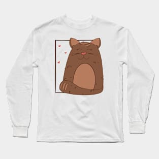 Cat Floof Long Sleeve T-Shirt